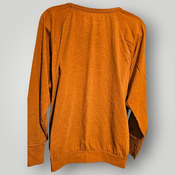 Texas Longhorns Women’s Long Sleeve V-Neck Shirt – Size Medium | Emerson Street - Picture 7 of 8